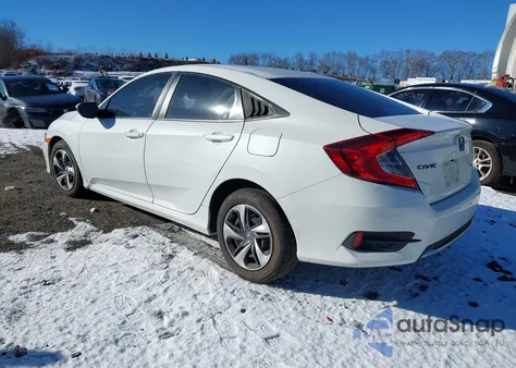 2019 Honda Civic Lx z USA, uszkodzony, nr VIN 2HGFC2F60KH539999